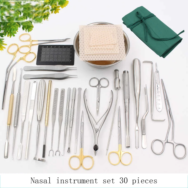 Nasal plastic surgery equipment set