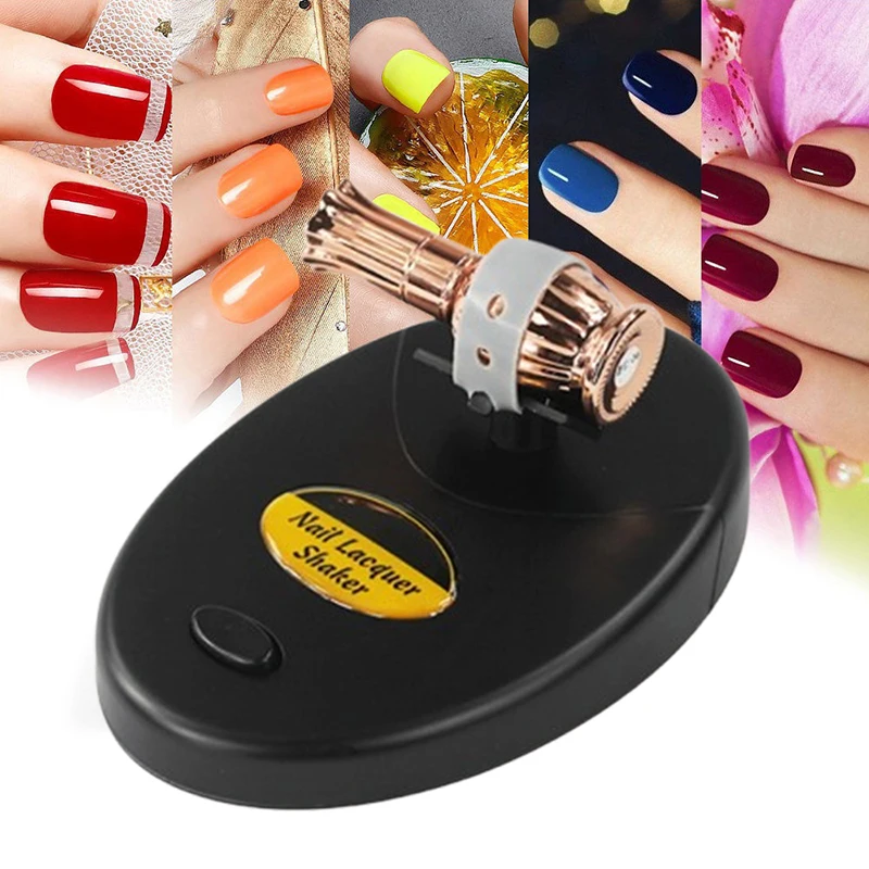 Electric Nail Polish Shaker Tattoo Ink Pigment Shaking Mixer UV Gel Paint Liquid Anti-Caking Shaking Machine