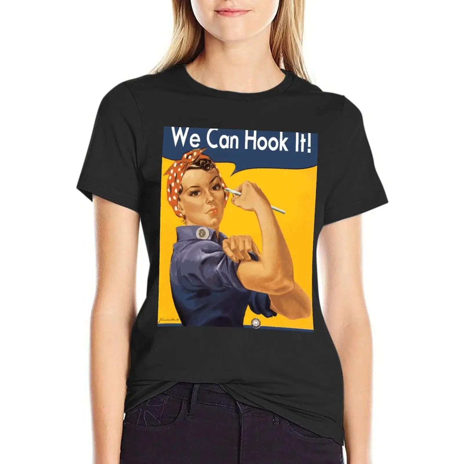 

We can hook it! T-Shirt customizeds quick-drying Blouse anime Women clothes