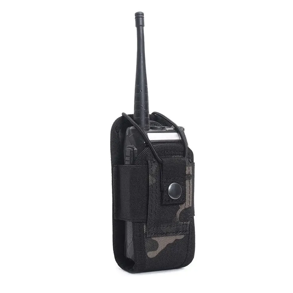 Taktische Walkie-Talkie-Tragetasche, Molle-Funkgerätetasche, tragbare Outdoor-Jagd-Sport-Hüfttasche, Interphone-Holster – Detail 20