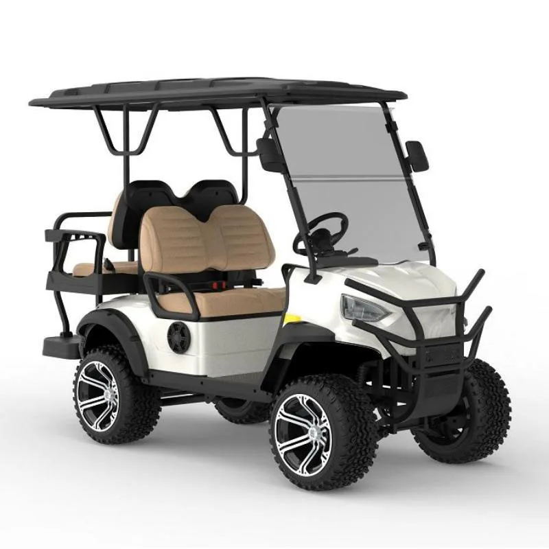 New Selling 2024 off Road Golf Cart 4 Passenger Street Legal Utility Tourist Beach Buggy Gasoline Golf Cart