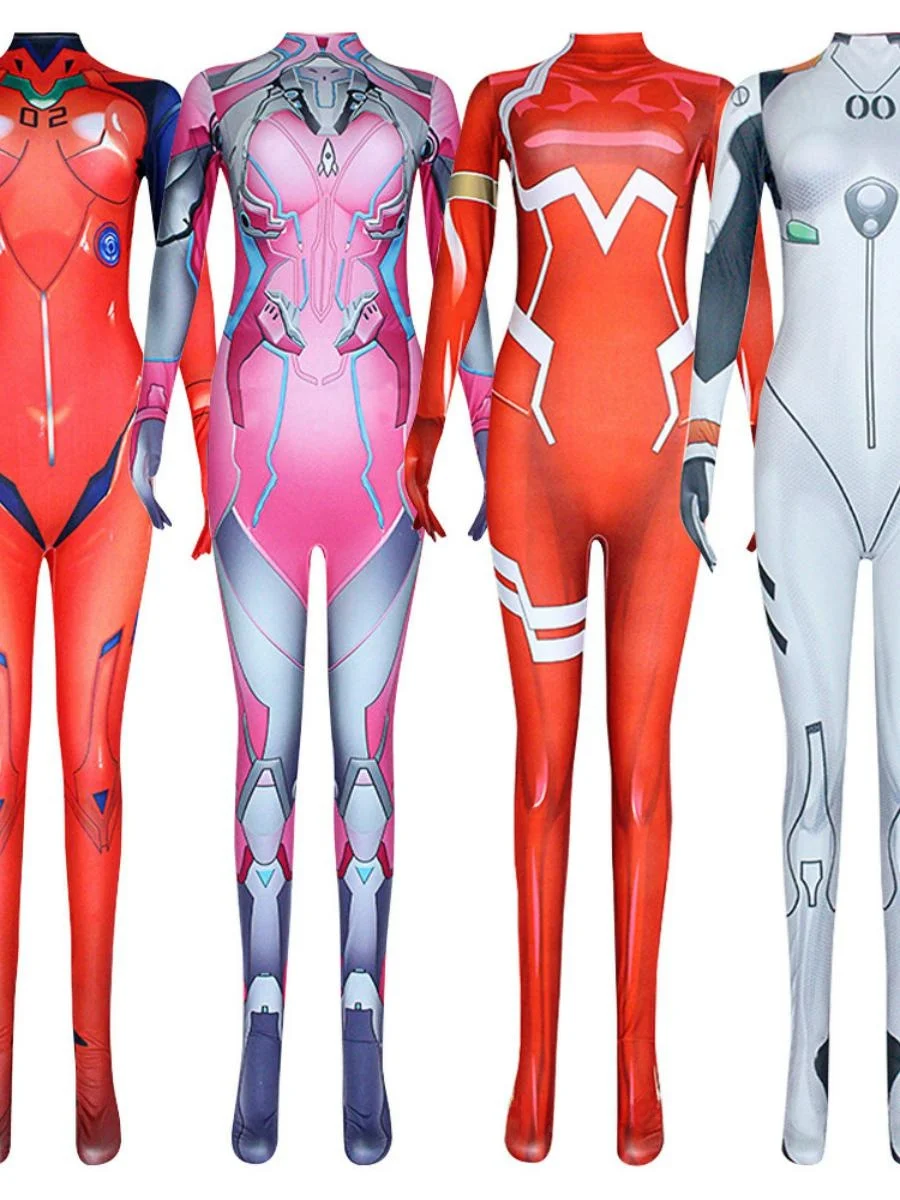 

New loween Women's Costume Skin Time's End Cosplay Personali Streetwear Polyester Material