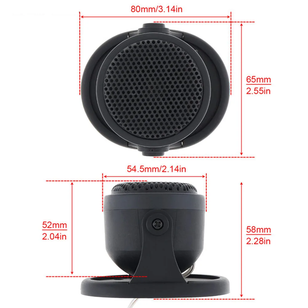 Brand New High Quality Speaker In-Car Entertainment 12V 4Ω 5KHz - 20KHz High Efficiency LoudSpeaker Parts Accessories