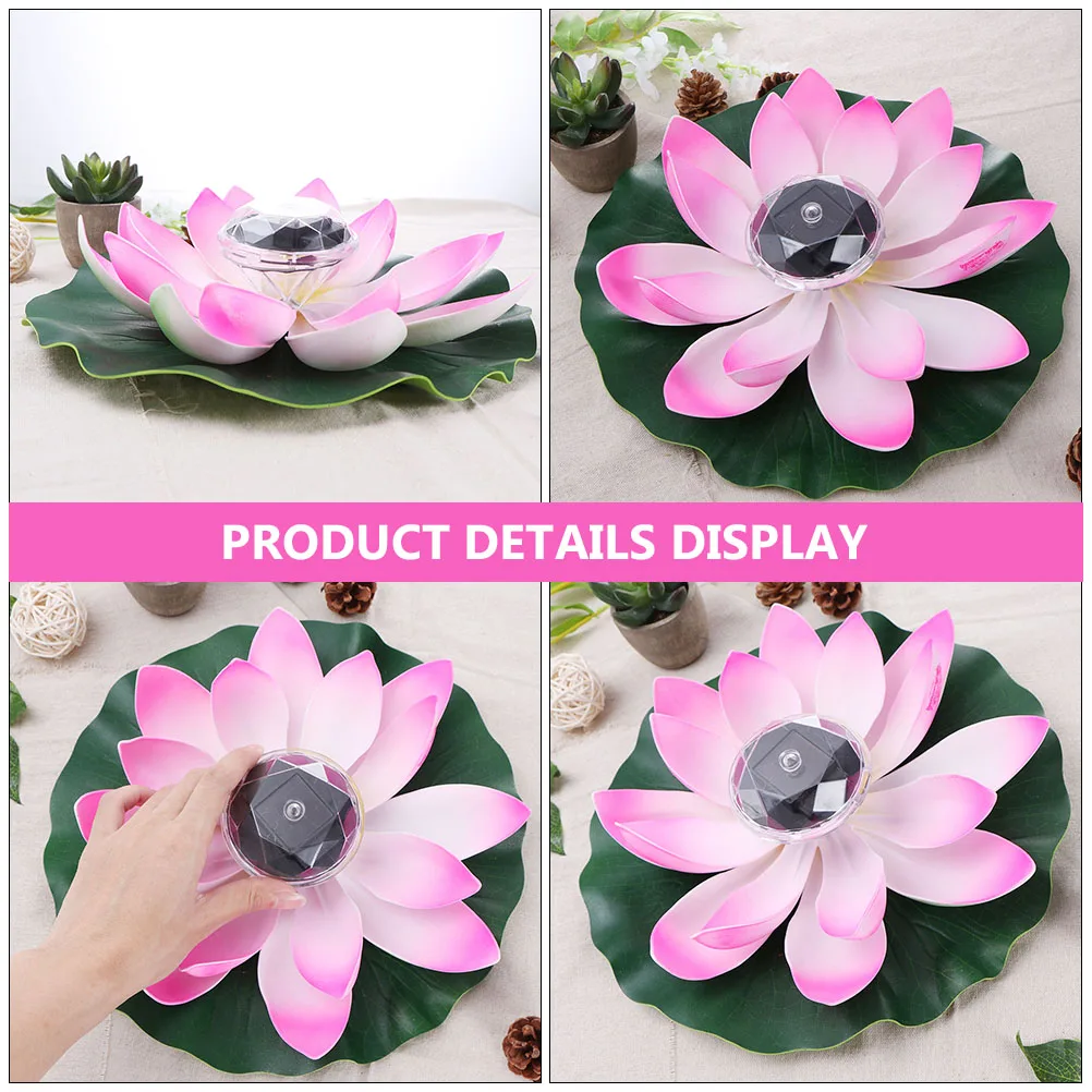 

2pcs Lights Waterproof Floating Pond Decorative Landscape Solar Pool Light Lighting Gifts Outdoor Solar Powered