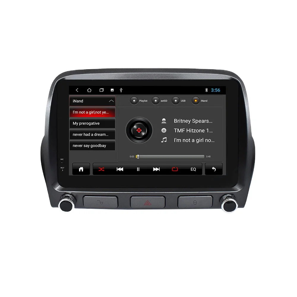 Car android radio stereo touch vertical car screen for Camaro 2010 2011 2012 2013 2014 2015 6+128 GB GPS wireless