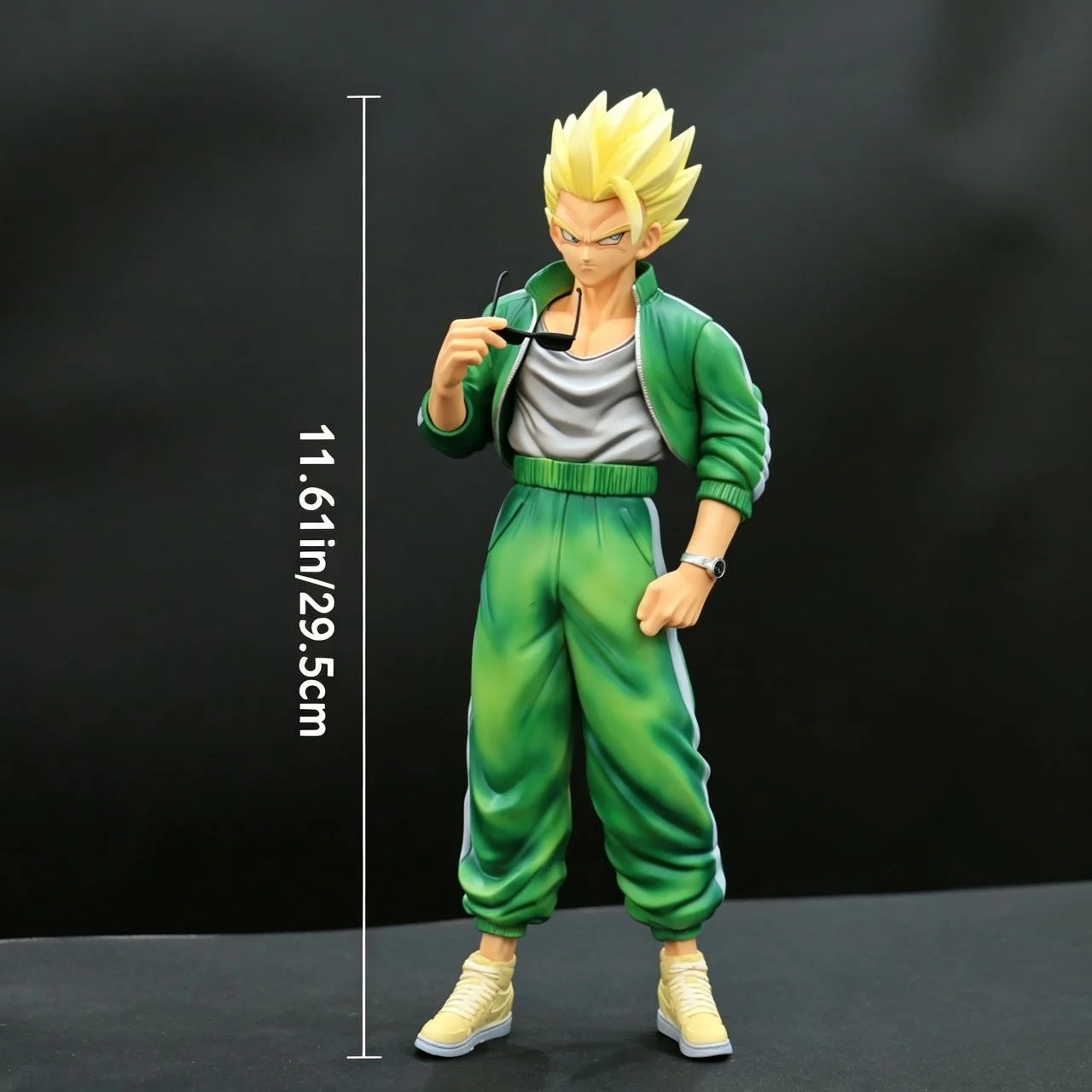 Figura de Son Gohan de Dragon Ball Z de 11.6 pulgadas/29.5 cm, Figura de Acción de Gohan Super Saiyan de la Escuela Secundaria, Colección de Figuras de Acción, Juguetes, Regalos