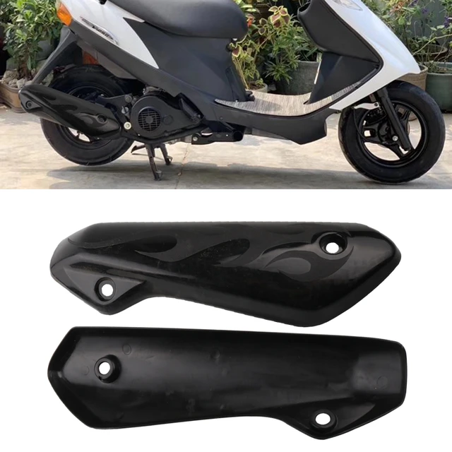 For Address V125g V125 Motorcycle Scooter Muffler Cover Exhaust Protector  Heat Cover - AliExpress 201355758