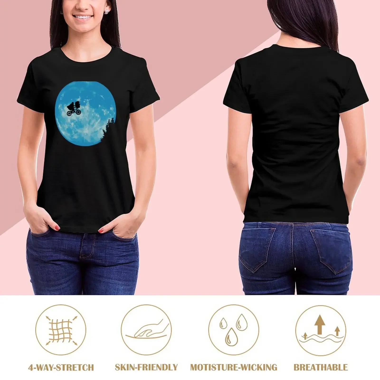 E.T. the Extra-Terrestrial T-Shirt plus sizes sublime blanks workout shirts for Women