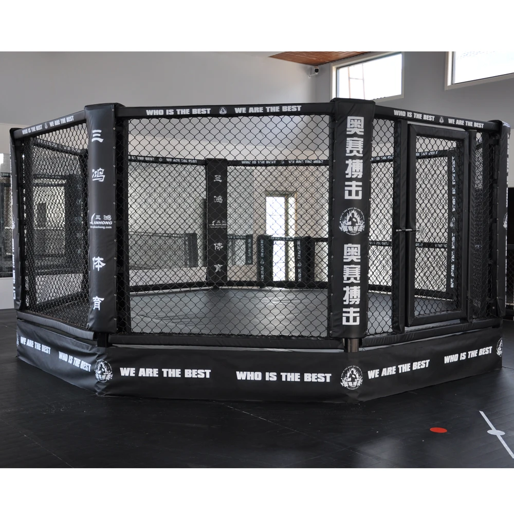 Custom Ring De Boxeo Boxing Ring MMA Octagon 4mx4m 7mx7m Fighting Boxing Karate Wrestling Judo Octagon Fighting Cage Ring Boxing