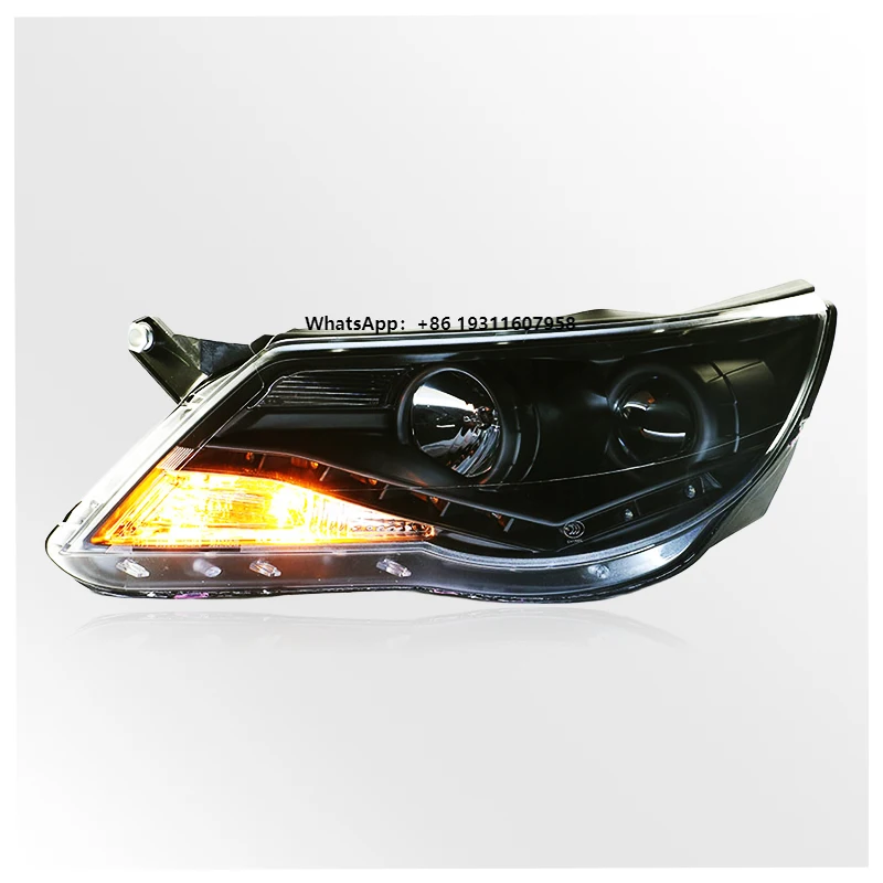 

DRL Lamp OEM Car Head Light Modify Semi-assembly LED Xenon Headlight for VW Touran 2008 2009 2010 2011 2012