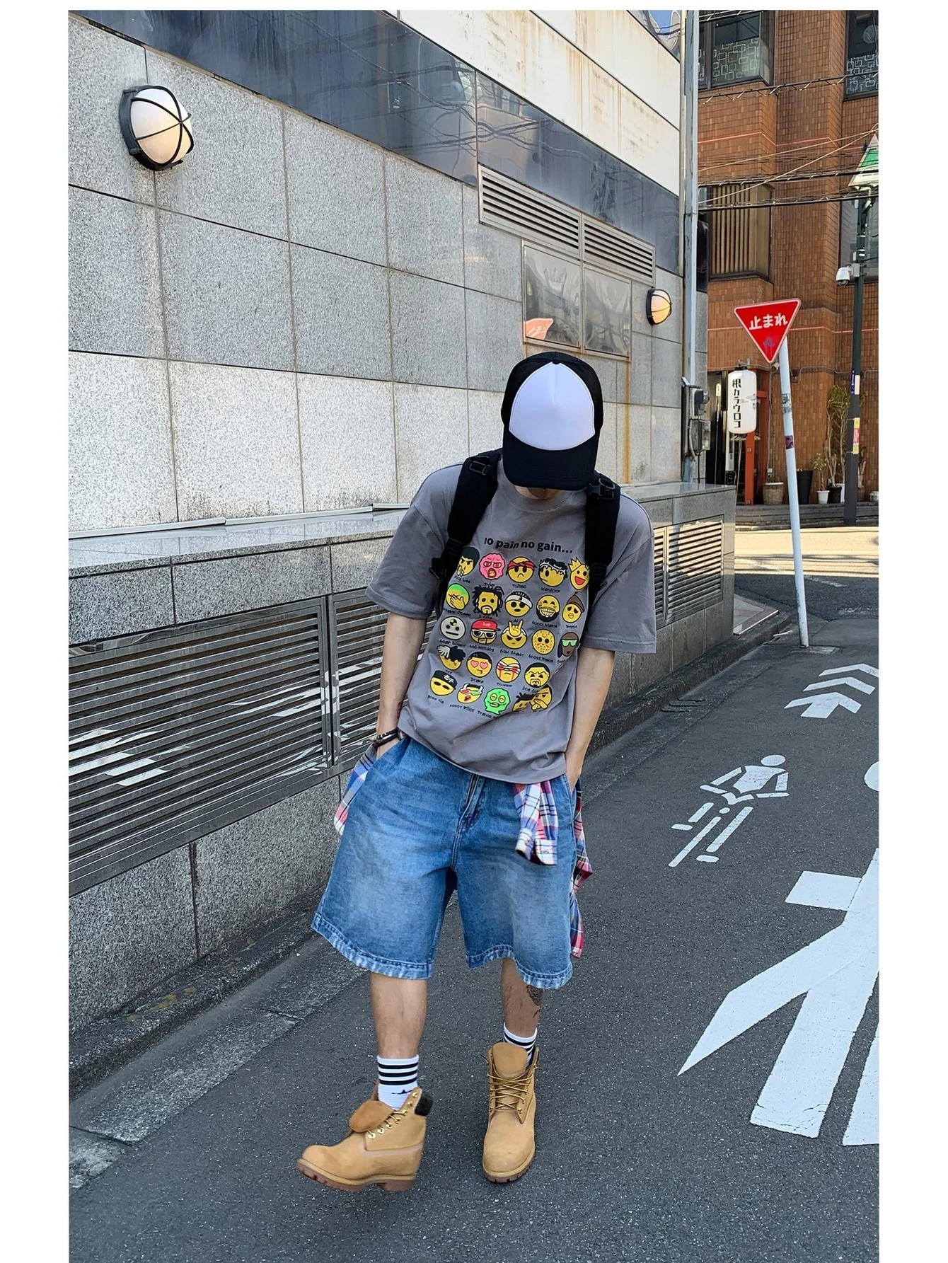 Basic Solid Denim Shorts Men Wear-resistant Five Pocket Shorts Heartfelt Gift For Boyfriend Husband Shopping - view 3