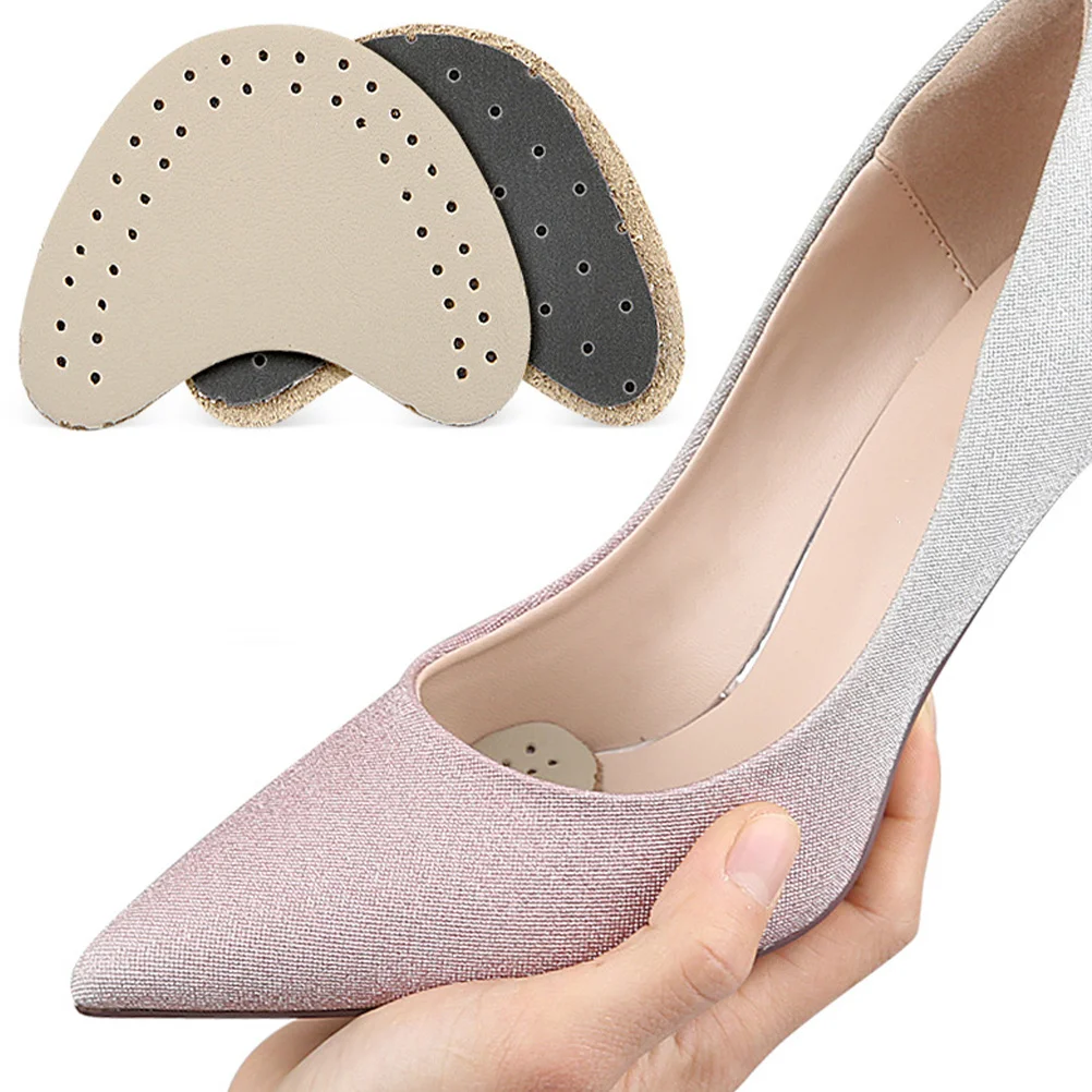 

8Pairs Cushioned Front Foot Pads Non Slip Shoe Sole Inserts High Heel Shoes Anti Skid Sole Protectors for Women Men