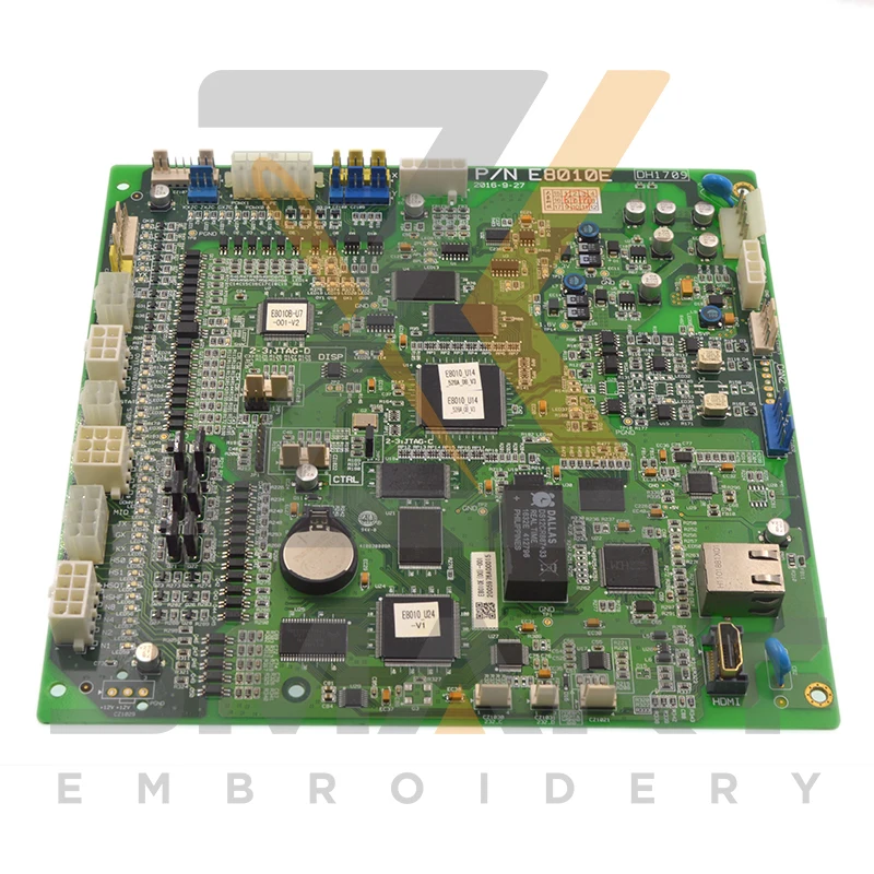 Used DAHAO E8010 CPU Mainboard For Chinese 528 Computer Embroidery Machine EDH0101-E8010-U