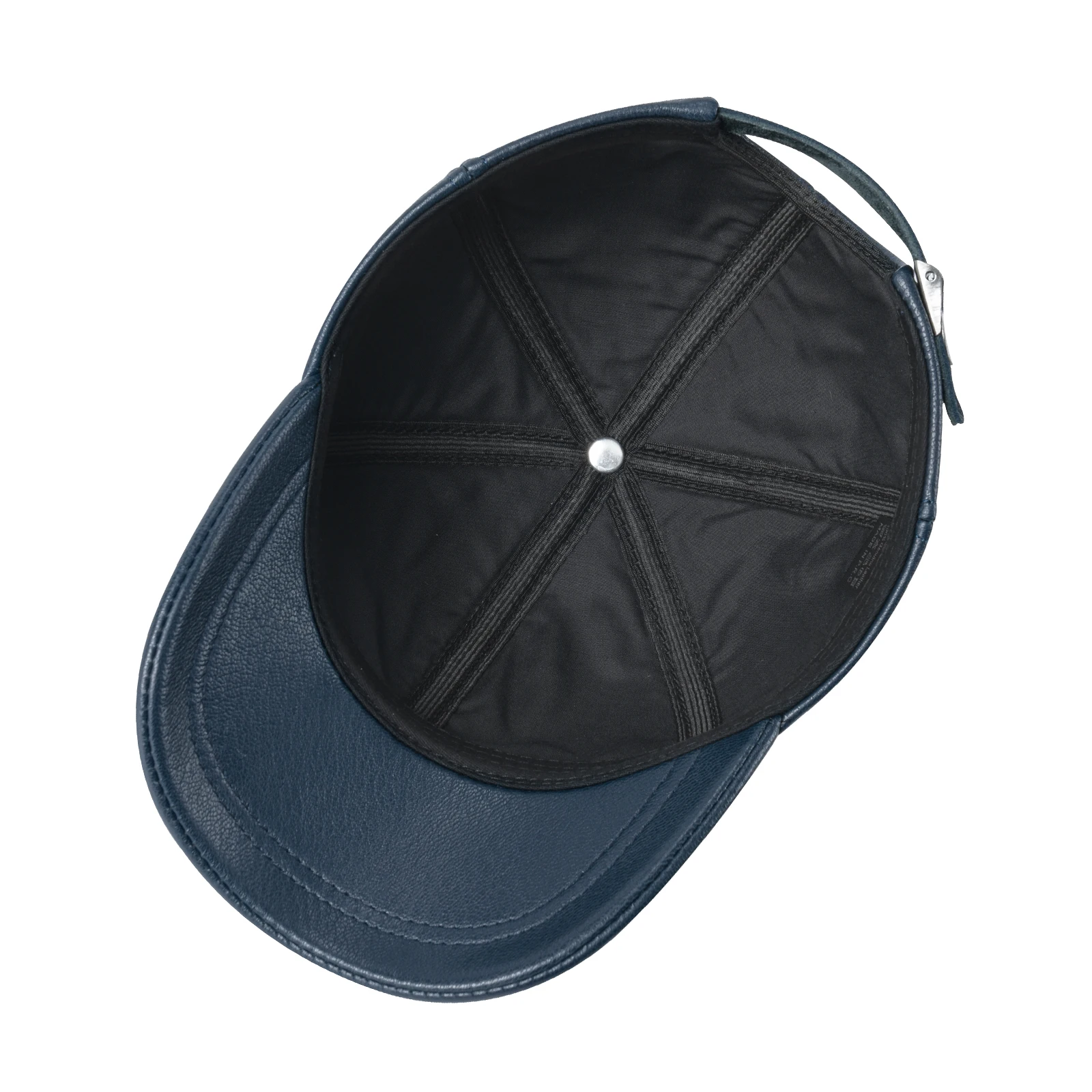 FEINION Herren Verstellbare Baseballkappe Winter Fahr- und Jagdmütze Anglerhut Echtes Leder Ivy Mode Baskenmütze Flache Kappe – Detail 4