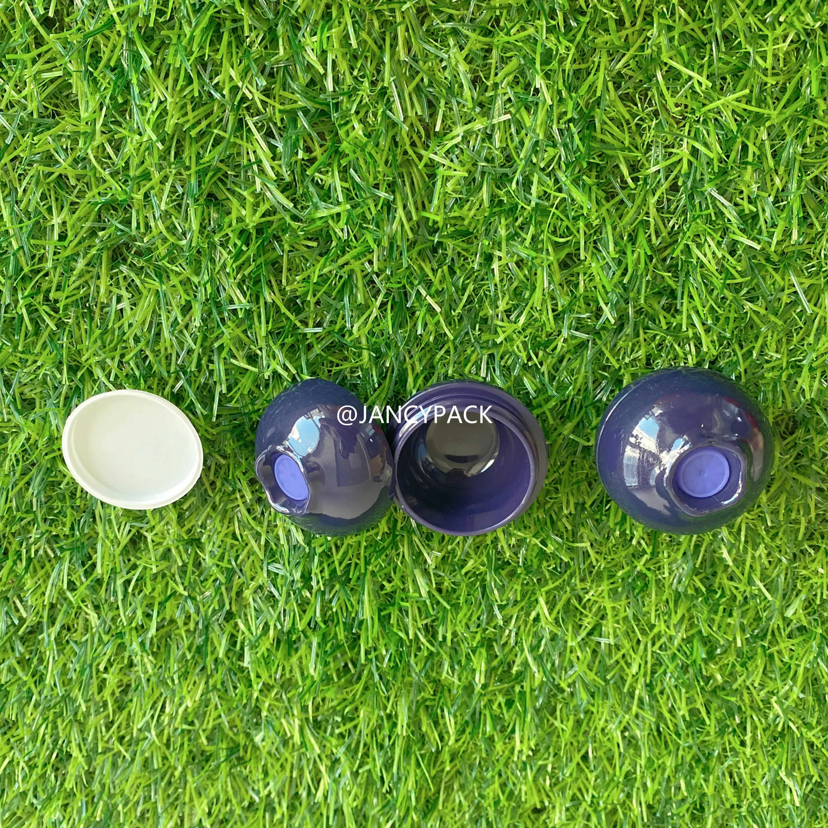 8g Mini fruta cereza manzana melocotón forma vacío pequeño contenedor de bálsamo labial botella de muestra crema de manos para ojos tarro