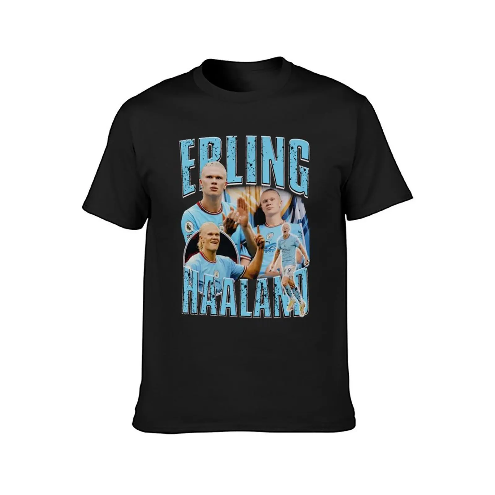 Manchester City Erling Haaland T-Shirt cheap stuff graphic t shirt vintage mens tall t shirts