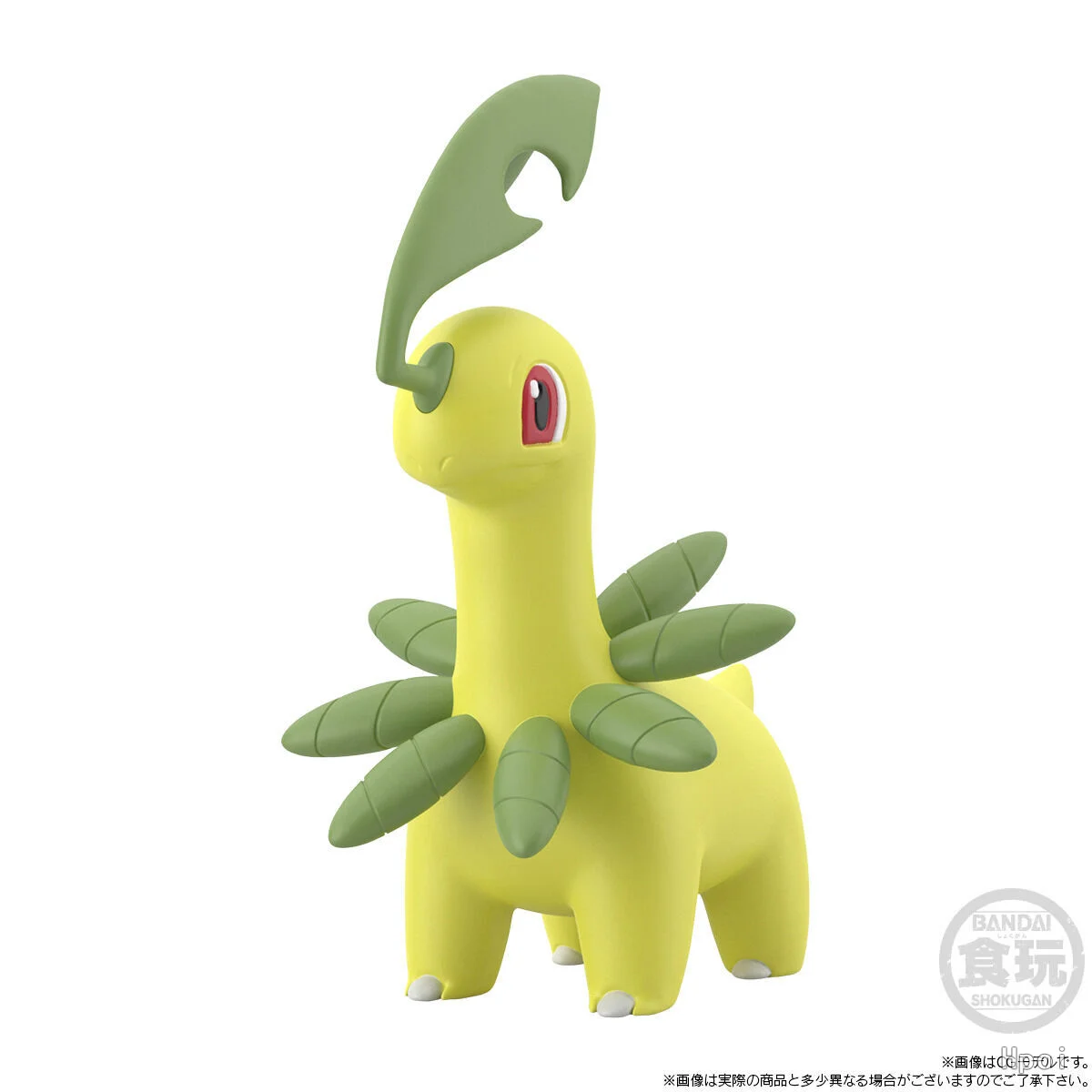 In Stock Original Bandai POKEMON Scale World Johto Region Kotone Bayleaf Naty Muchul Anime Figures Shokugan Model Toys