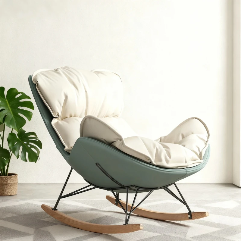 Modern Luxury Recliner Chair Comfortable Interior Ground Bedroom Recliner Chair Apartment Sedie Da Soggiorno Balcony Furniture
