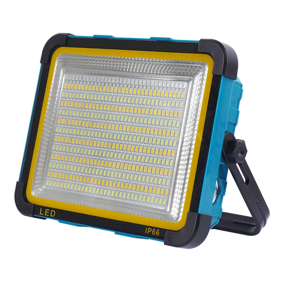 

Outdoor Solar LED Spotlight Rechargeable Portable Tunable Solar Work Light 416 LEDs 4800mAh Battery 12000LM LED Solar Floodlight
