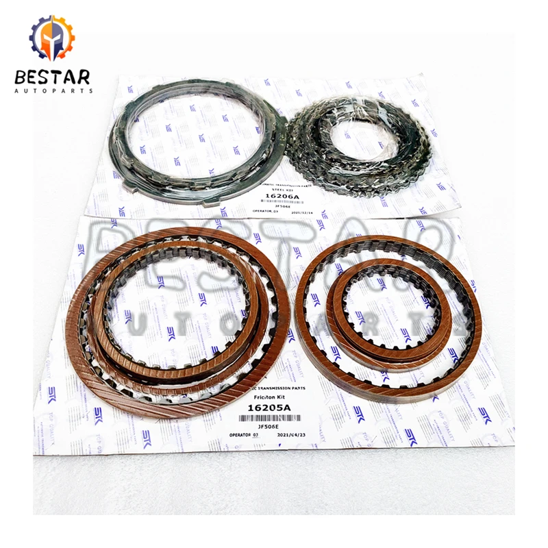 

Новый JF506E RE5F01A JF506 09A комплект автоматической коробки передач трения стальная пластина для Nissan Mitsubishi Mazda Volkswagen Audi Ford