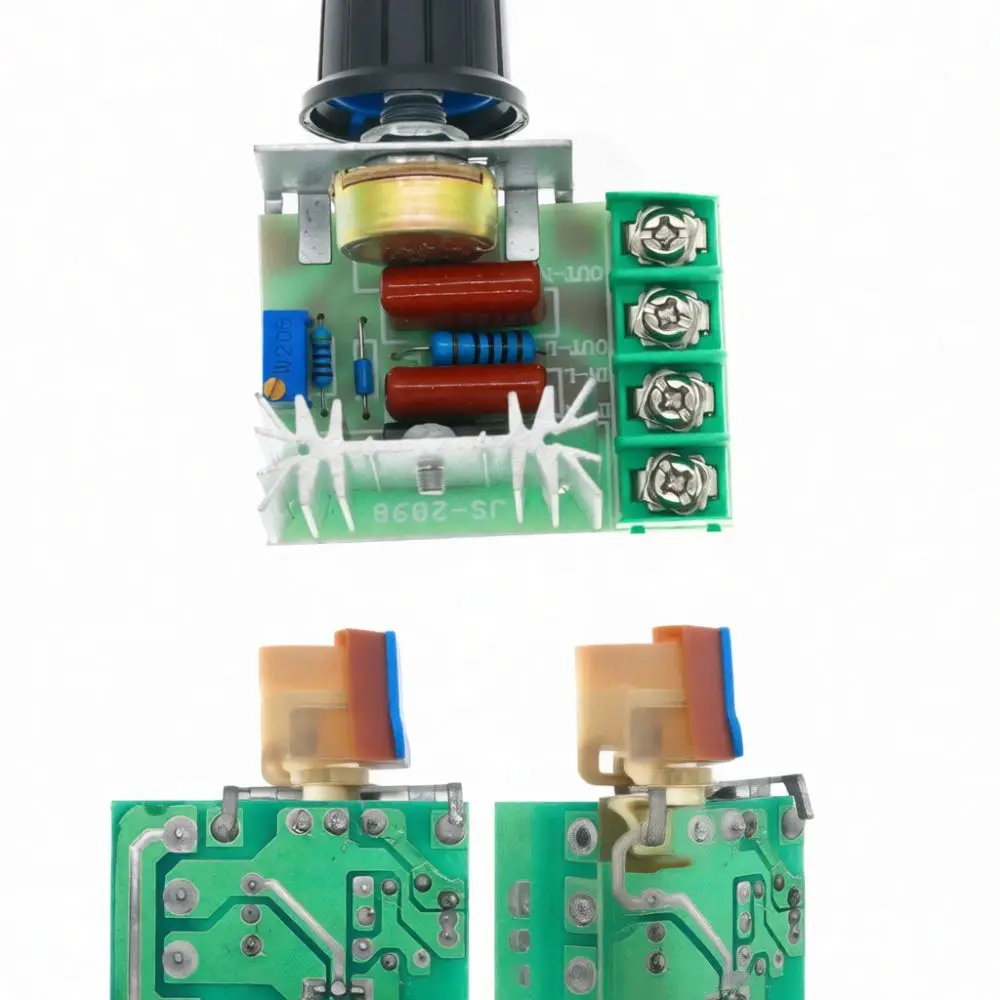 For JIAQISHENG 2000W Thyristor Controller Dimmer Speed Temperature Regulator Adjustable Electronic Module Electric Tool