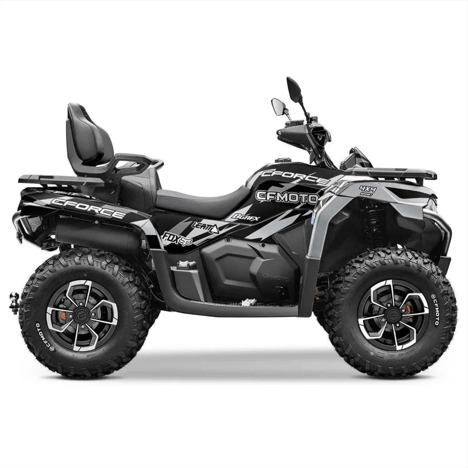Motorcycle Body Fairing Sticker Decal Protective Quads / Atv 4x4 Full Graphic Kit For CFMOTO CFORCE 600 625 2020-2024 Design-16