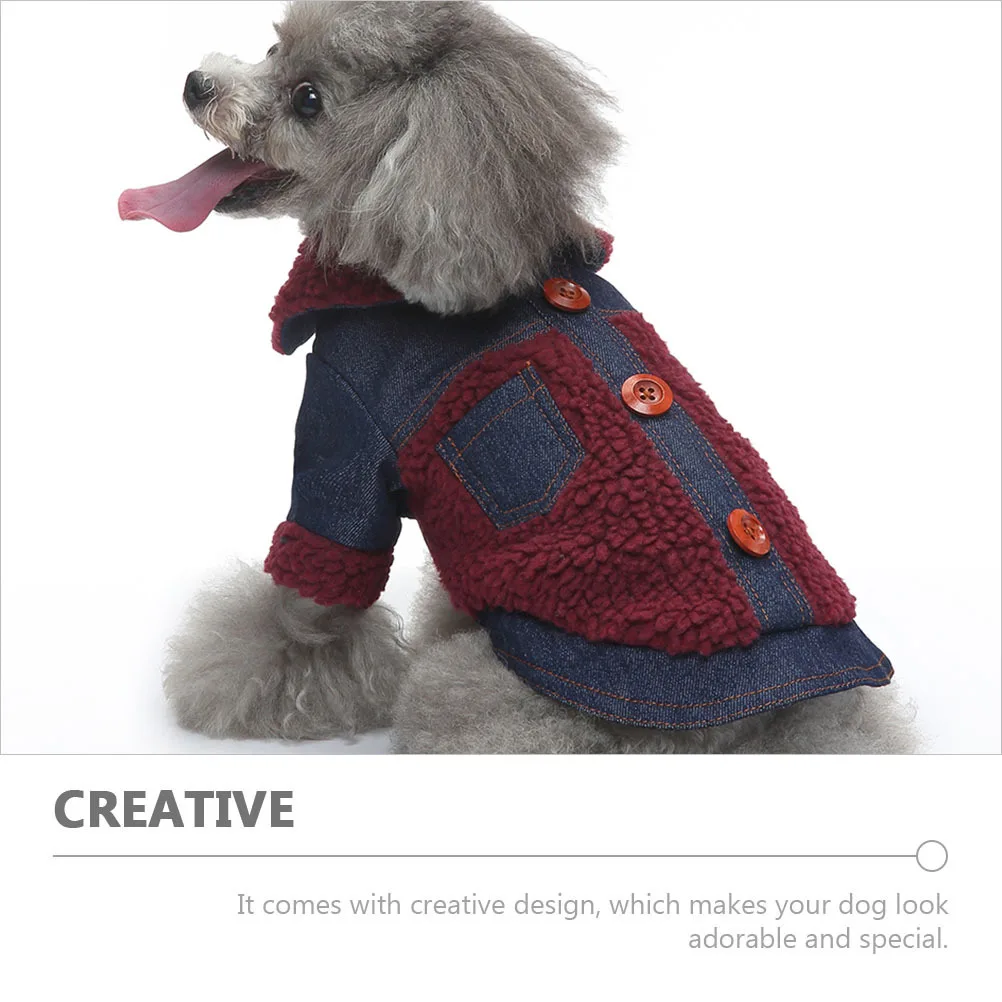 

Pet Cotton Coat For Dogs Warm Winter Wear-Resistant Dog Jacket Outdoor Puppy Clothing Windproof Breathable Pet Supplies