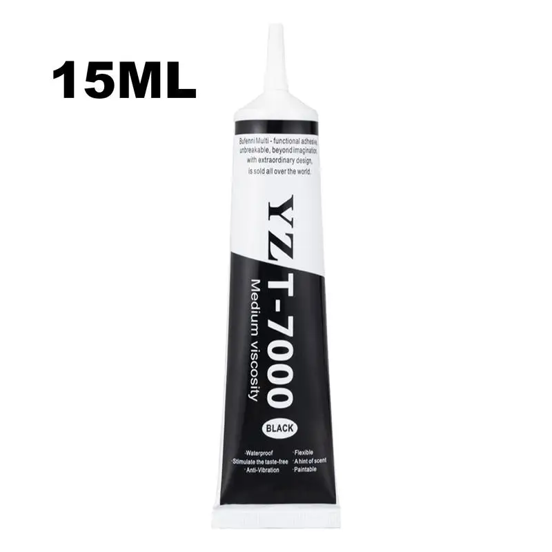 กาวสีดำ T-7000กาวอเนกประสงค์สำหรับซ่อมหน้าจอโทรศัพท์กาวสีดำ T-7000สำหรับหน้าจอ LCD หน้าจอโทรศัพท์มือถือ