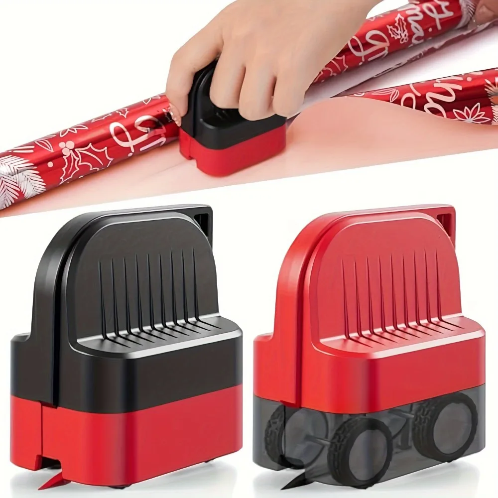 

Roll Packaging Paper Cutter with Drum, Gift Packaging Paper Cutter, Suitable for All Types of Rolls