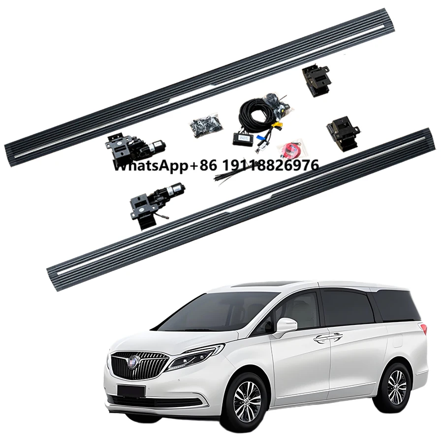 Утолщенная алюминиевая автоматическая электрическая боковая подножка с защитой от защемления для Buick GL8 652T ES 653T Avenir 2020+