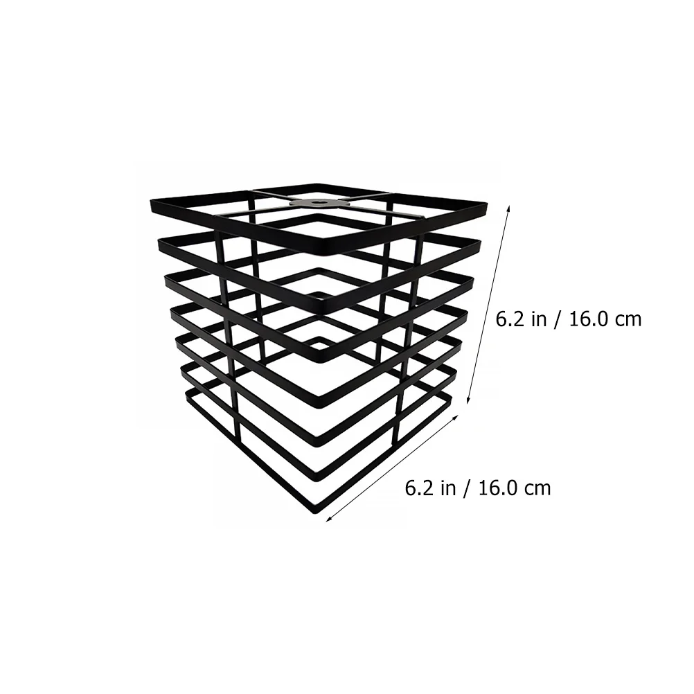

Iron Chandelier Cover For American Retro Home Decoration Durable Hanging Lampshade Sturdy Light Shade Frame Party Lamp Device