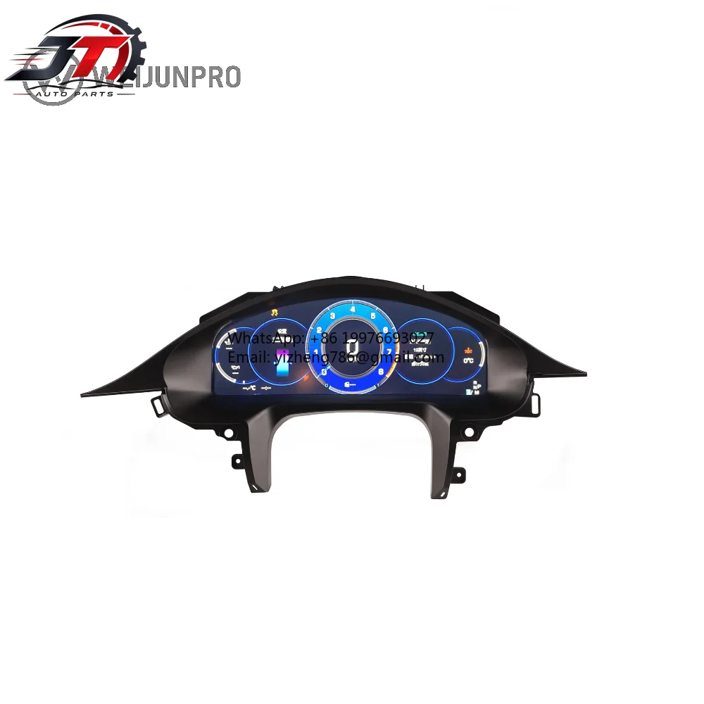 JT For Porsche For Cayenne 2014-2016 Dashboard Speed Meter Dash Car LCD Digital Cluster Virtual Cockpit USB Connection CD Player