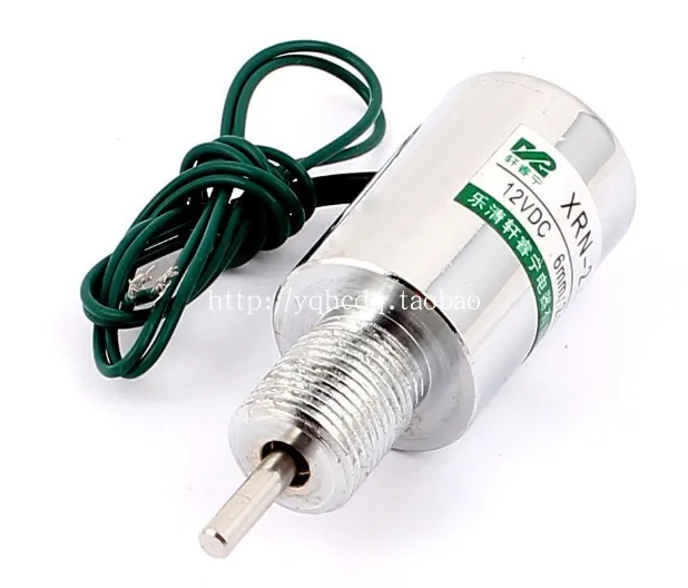 DC 12V 24V Round Tube Push-pull Electromagnet Miniature Electromagnet XRN-2.5