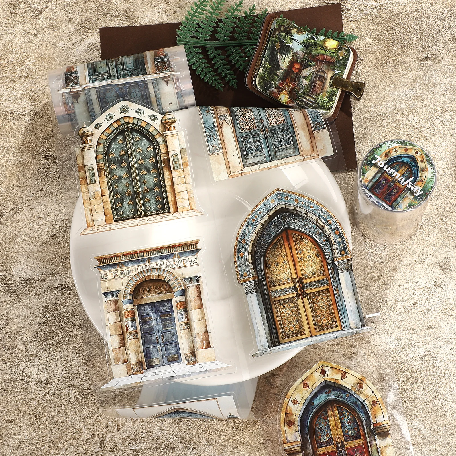 fita-pet-vintage-de-80mm-200cm-para-paisagens-e-portas-material-criativo-para-diario-colagem-e-scrapbooking