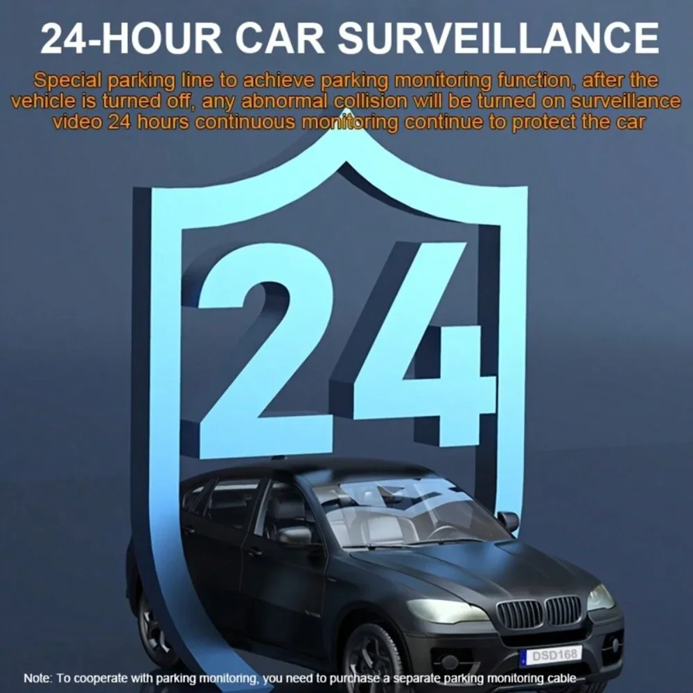 ​ ​ Trendiger Auto-Fahrrekorder – 1080P HD 3-Zoll-Bildschirm, einzelnes Aufnahmegerät ​ ​