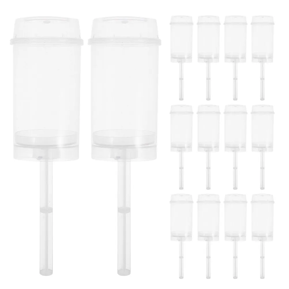 60Pcs Push Up Cake Pop Containers Clear Leakproof Portable PP Push Pops Stand Reusable Cake Storage Holder with Lids