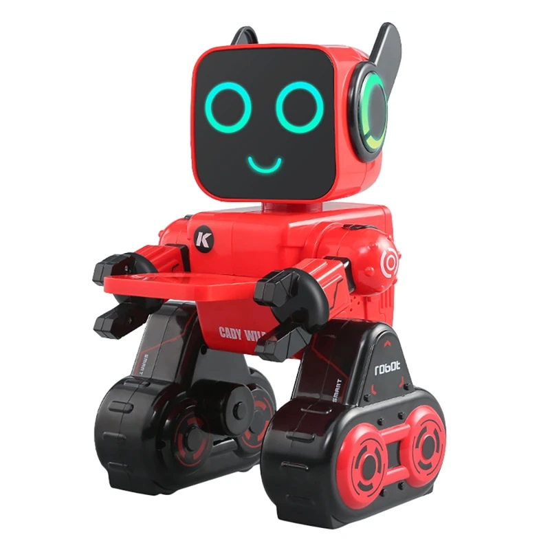 HOT- Robot Toy Robot Toy For Kids Intelligent Interactive Remote Control Robot Gesture Sensing Play With Kids Gift