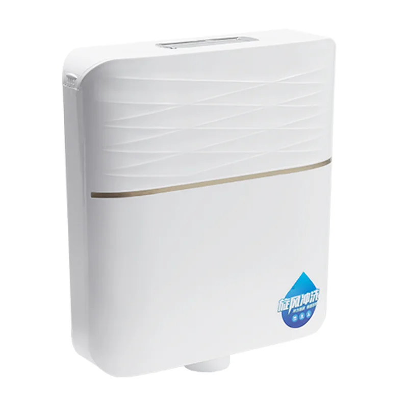 

Toilet flush tank Thickened water tank Household bathroom Wall-mounted flush toilet squat toilet set
