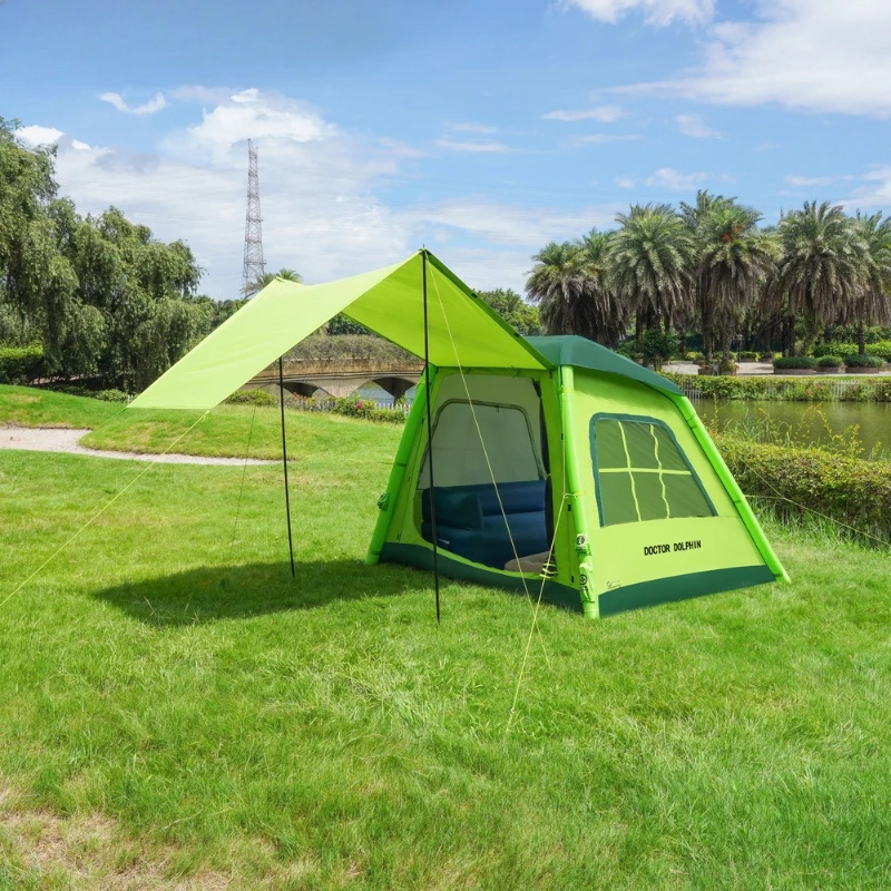 

Automatic Inflatable Tent Portable Stable Comfortable Sunscreen Rainproof Outdoor Camping Tent Durable Shelters Camping Supplies