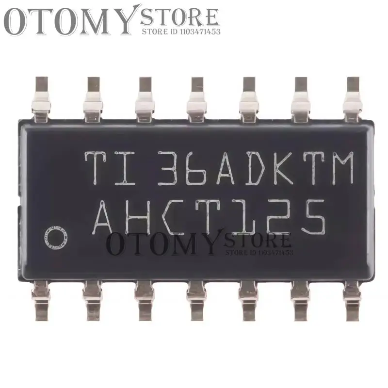 10PCS 100% NEW SN74AHCT125DR SN74AHCT125 SOP14 SN74AHCT125PWR TSSOP-14 Four-way Bus Buffer Gate Chip IC
