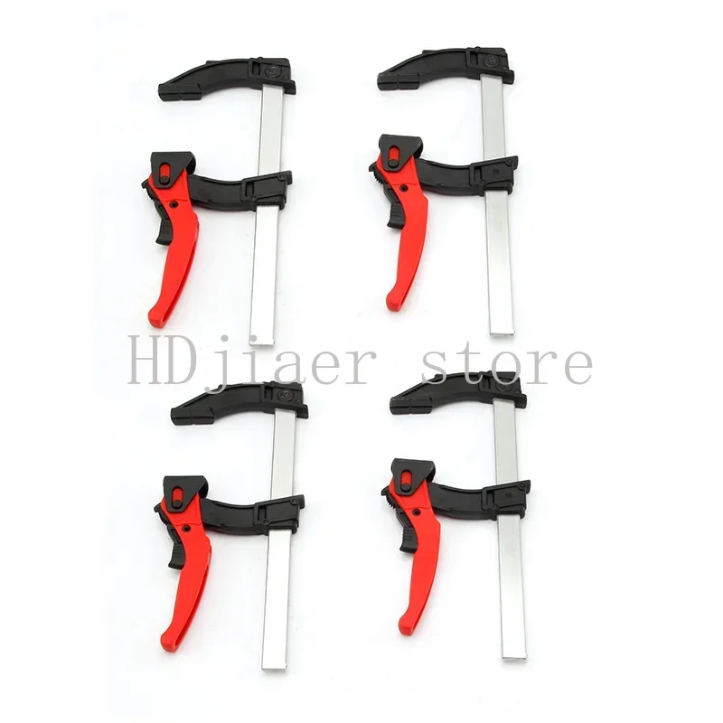 

DURA 4pcs Clamps Woodworking Clamp Clamp Fixed Fixture Quick Grip Style Bar Wood Clip Plastic F Clamps
