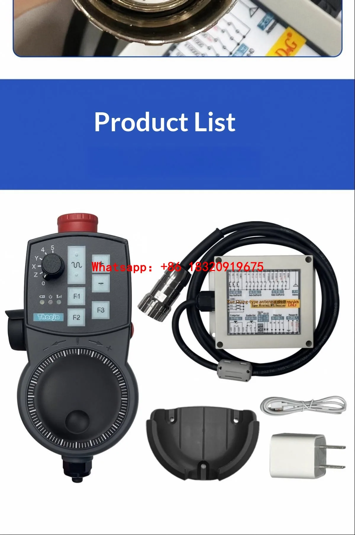 Cyclmotion CNC Siemens Dedicated Electronic Handwheel (MPG) 6FX2007-1AD03/1AD13 for 802D/840D/828D Systems