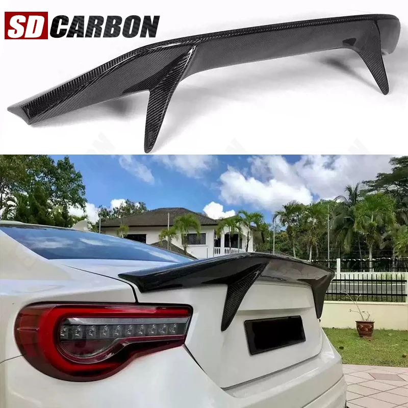 

For Toyota GT86 Subaru BRZ High quality AB style Carbon Fiber Auto Car Rear Trunk Spoiler Wing 2012-2019 body kit
