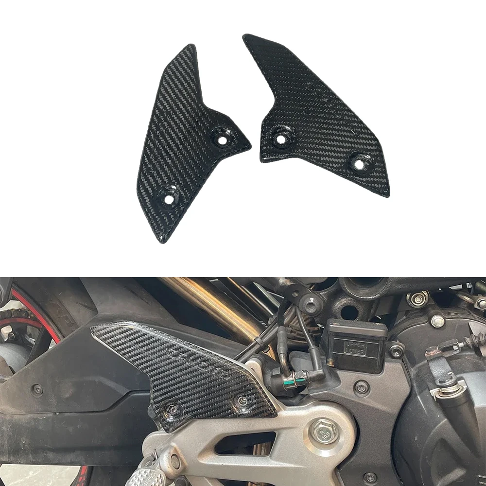 

For CFMOTO 450SR SR450 CF450 Motorcycle Modification Carbon Fiber Foot Guard Pedal Accessories