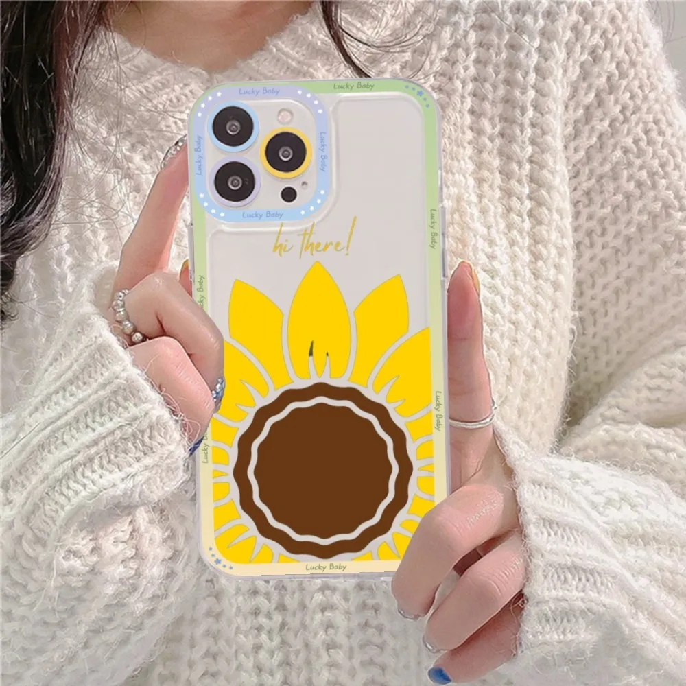 Sunflower Phone Case For Samsung A 10 20 30 70 13 21 32 72 22 51 52 53 71 73 32 4g 32 5g Fundas