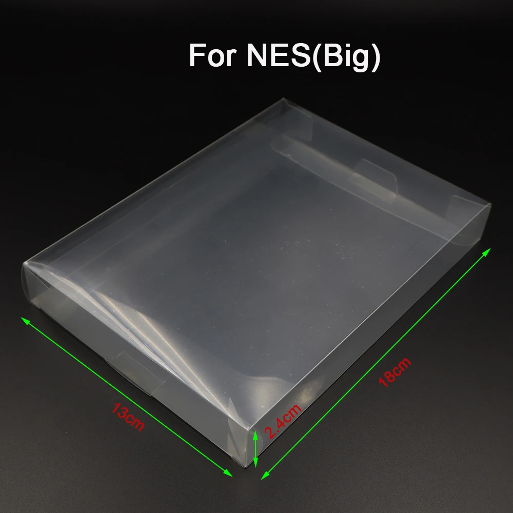 6 قطعة بطاقة الألعاب صندوق عرض حامي PET صندوق الغبار ل GB GBA GBC NGPC التبديل PS1 PS2 PS3 PS4 PS5 ل N64 NES SNES #5