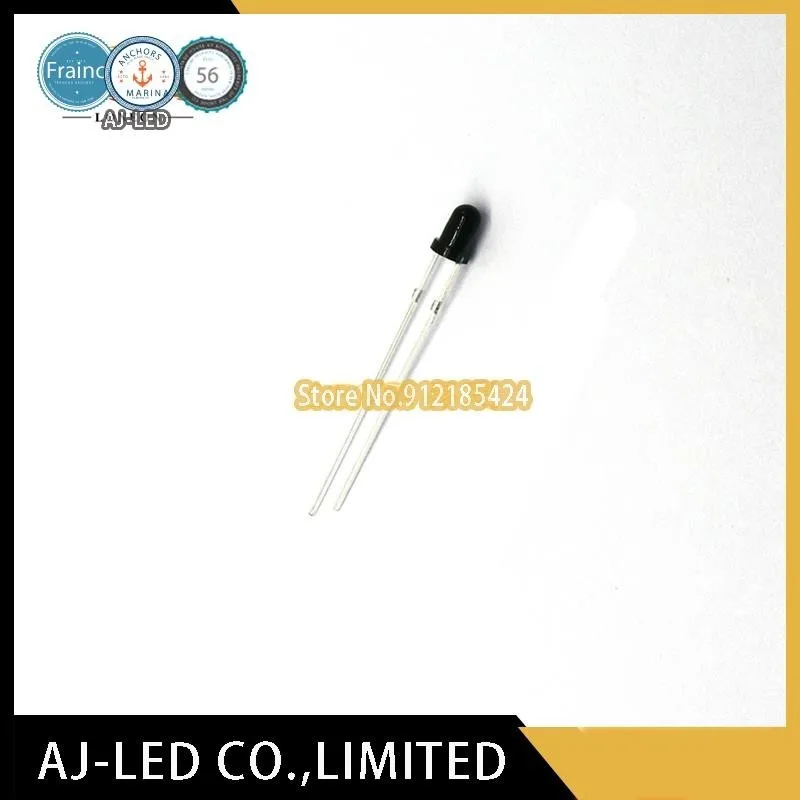 

20pcs/lot ST-8LR2 Infrared Photosensitive Receiver Tube 3mm Angle ±15° Wavelength 800nm ​​Optoelectronics new