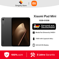 Global Version Xiaomi Pad Mini Tablet MediaTek Dimensity 9400+ Processor 8.8\