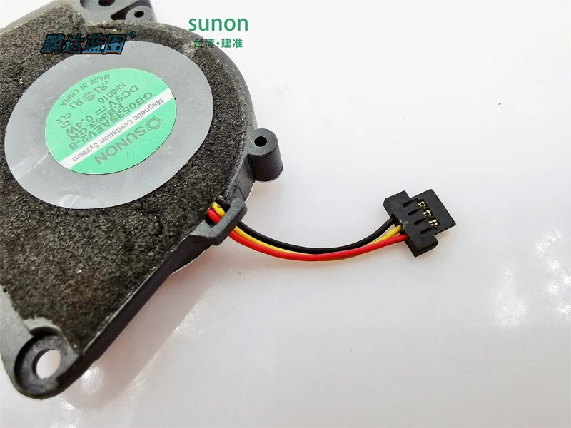 Sunon rolamento magnético Notebook turbina ventilador, GB0535AEV2-8, 5V, 0.45W, 36x44x7mm