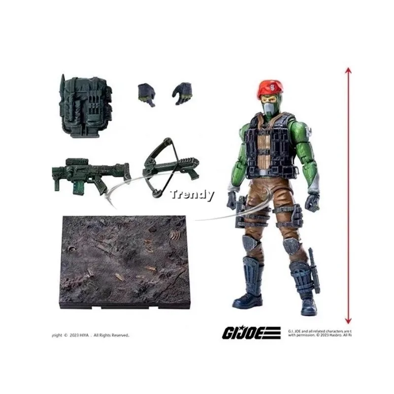 

[Товары для точек] HIYA 1/18 4-дюймовая фигурка изысканная мини-серия G.I.JOE пляжная голова аниме для подарка